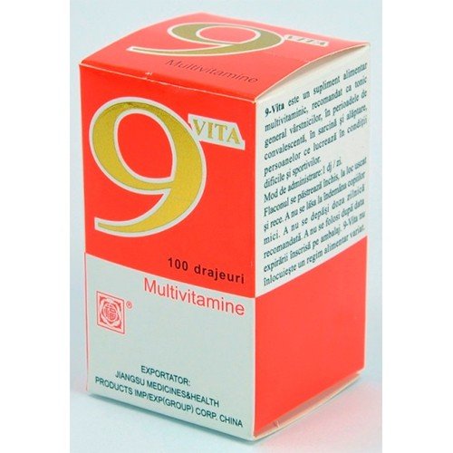 Multivitamine - 100 drajeuri 9 VITA