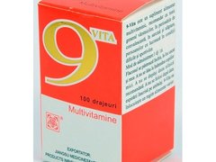 Multivitamine - 100 drajeuri 9 VITA